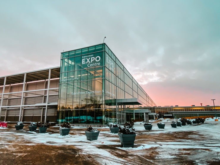 The Edmonton Expo centre.