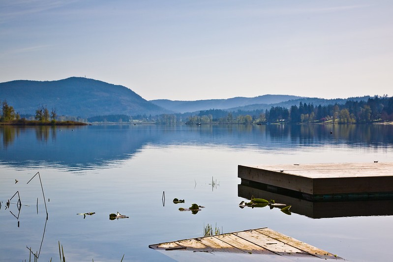 Quamichan Lake in B.C..