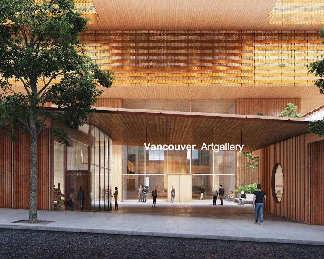 Vancouver Art Gallery project rendering.