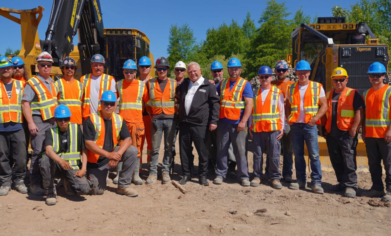 Ontario breaks ground on first Ring of Fire road project