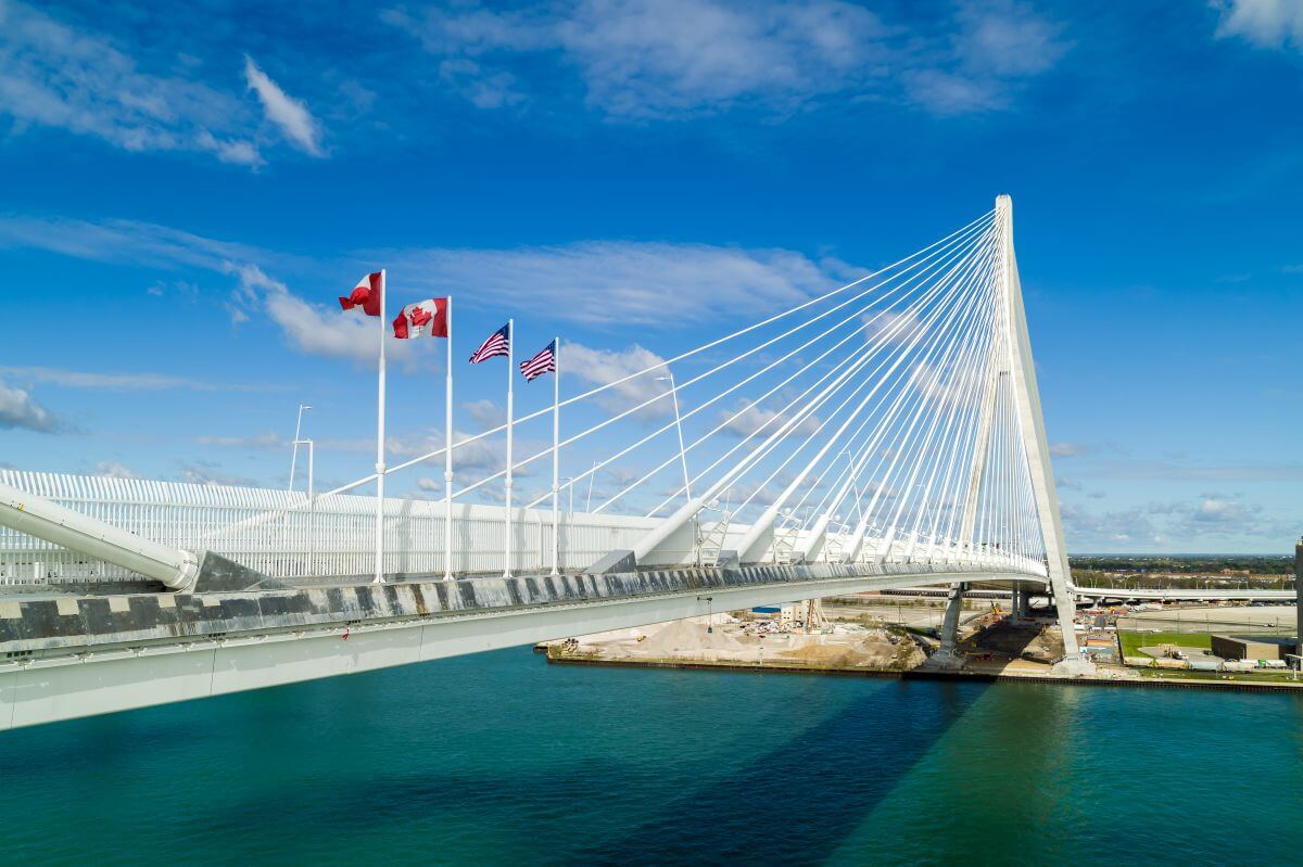 Gordie Howe Bridge opens with Canadian-only ceremony