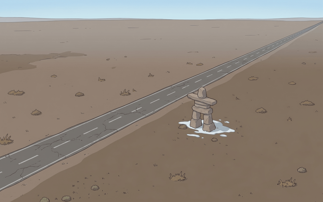 Up there: Roads to somewhere