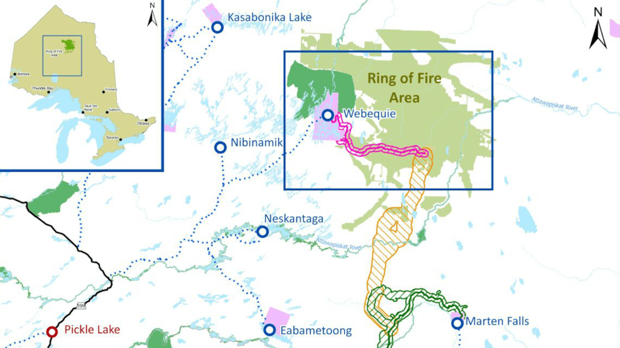 Ontario and Aroland First Nation break ground on Ring of Fire access roads