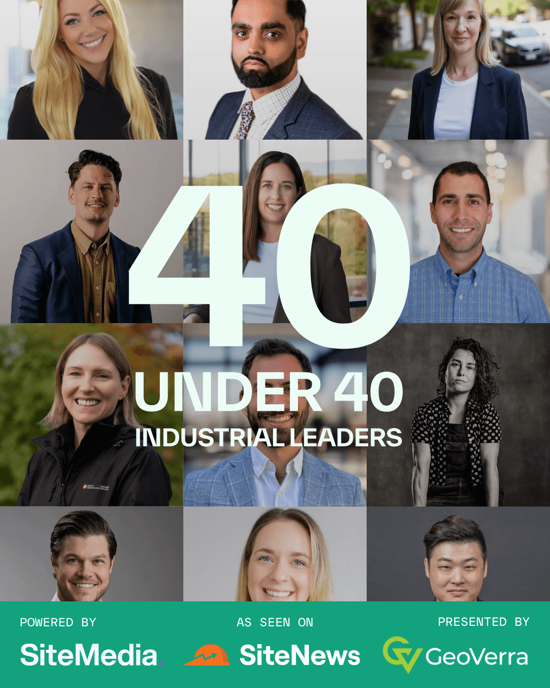 40 Under 40 Industrial Leaders winners announced