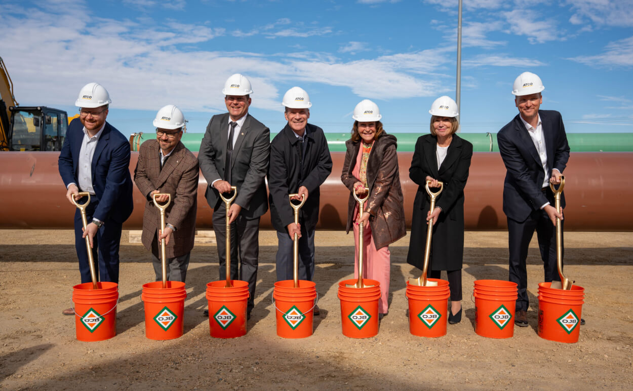 ATCO breaks ground in Alberta on its largest project ever